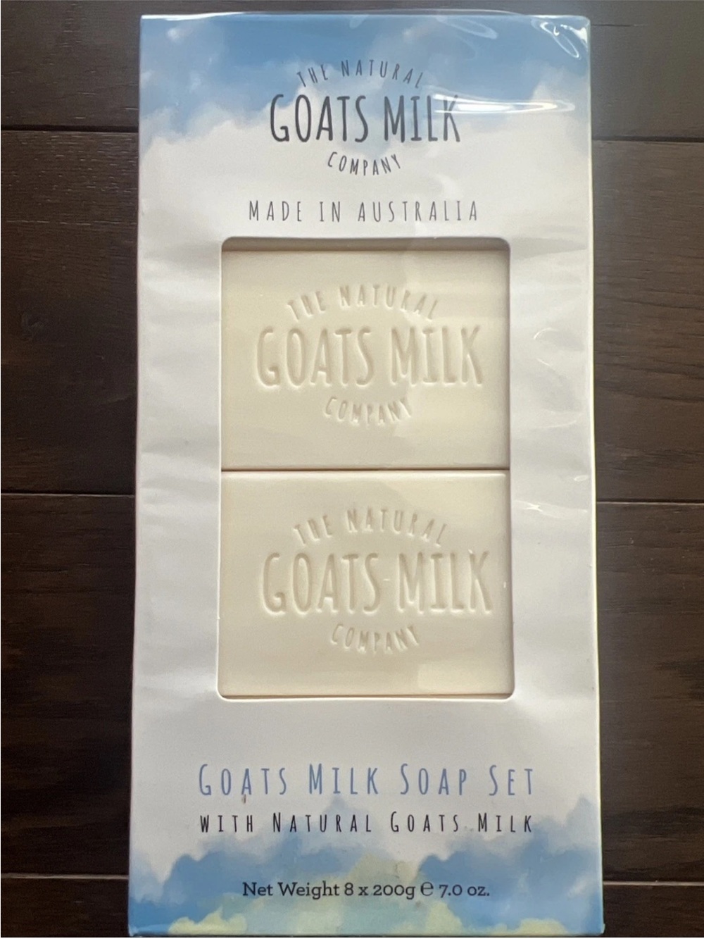 The Natural Goats Milk Company Soap Set – 8 Pack Goat Milk Soap Box